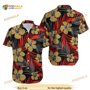 Aloha NHL Vegas Golden Knights Funny Hawaiian Shirt Practical Beach Gift