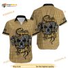 Aloha NHL Vegas Golden Knights Funny Hawaiian Shirt Snake And Skull