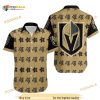 Aloha NHL Vegas Golden Knights Funny Hawaiian Shirt Turtle And Flower Pattern