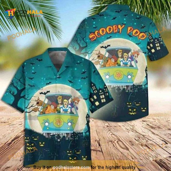 Aloha Scooby Doo Funny Hawaiian Shirt Beach Gift For Him