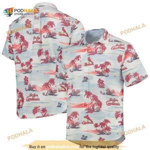 Aloha St Louis Cardinals MLB Hawaiian Shirt