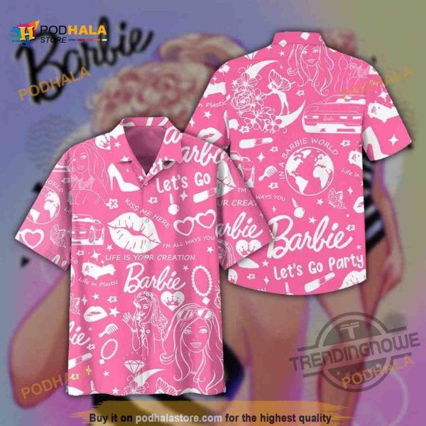 Aloha Summer Barbie Funny Hawaiian Shirt