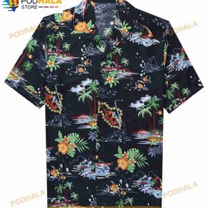 Aloha Summer Holiday Party Face On Bachelorette Party Matching Funny Hawaiian Shirt