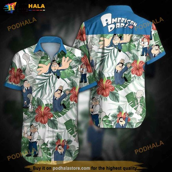 American Dad Hawaiian Shirt