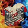 American Flag Retired Firefighter Retired But Forver A At Heart Firefighter Hawaiian Shirt