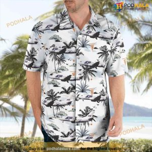 Aom French Airlines Boeing 737-500 Hawaiian Shirt For Men And Women