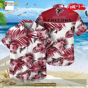 Atlanta Falcons NFL Palm Leaves Hot Summer Collection Funny 3D NFL Hawaiian Shirt