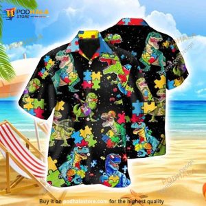 Autism Awareness Funny Hawaiian Shirt