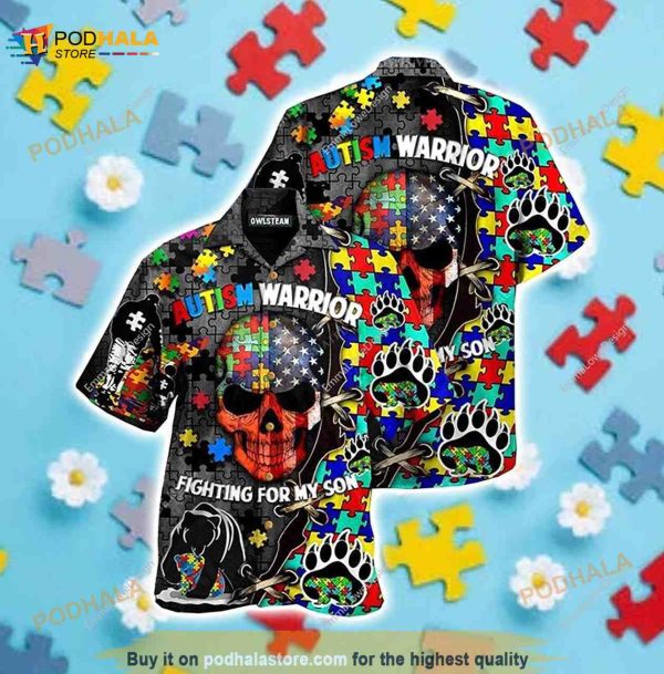 Autism Awareness Funny Hawaiian Shirt