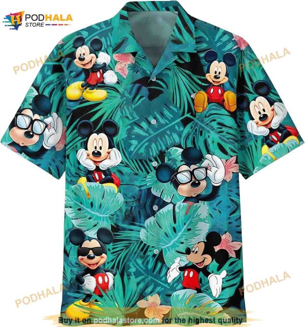 Awaiian Shirt For Men Mickey