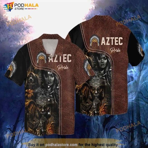 Aztec Pride Hawaiian Shirt