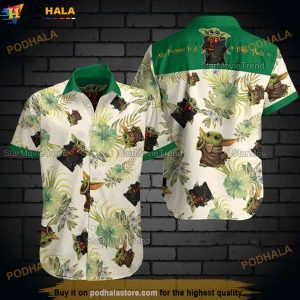 Baby Yoda Cute Movie Star Wars Disney The Mandalorian Hawaiian Shirt