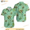 Baby Yoda Hugging Avocadoes Tropical Leaves Ii Hawaiian Shirt