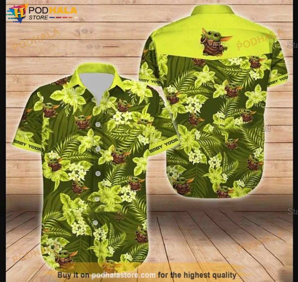 Baby Yoda Star Wars Movie For Men And Women Hawaiian Shirt