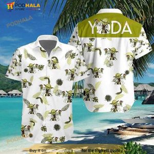 Baby Yoda Tropical Hawaiian Shirt