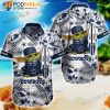 Baby Yoda with Board NFL Dallas Cowboys Hawaiian Shirt