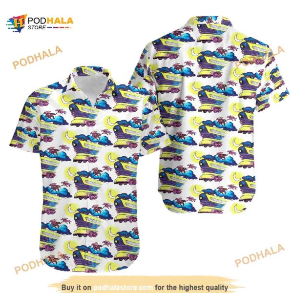 Back to the Future Doc Brown Funny Hawaiian Shirt