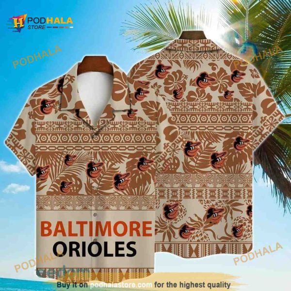 Baltimore Orioles MLB Hawaiian Shirt