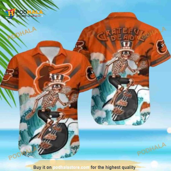 Baltimore Orioles MLB Hawaiian Shirt