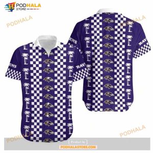 Baltimore Ravens Coconut Trees Hawaii Shirt Summer Collection