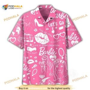 Barbie Funny Hawaiian Shirt