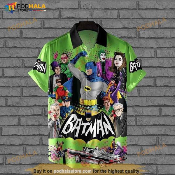 Batman 3 Print Hawaiian Shirt