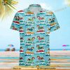 Beagle Surfboard 3D All Over Printed Hawaiian Shirt