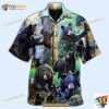 Bear Black Bear Family Into Spring Hawaiian Shirt