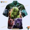 Bear Love Ligh Neon Hawaiian Shirt