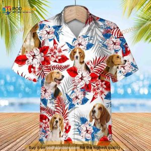 Bearded Collie Hawaiian Shirt Gift For Son Dog Lovers 3D Full Print Dog In Aloha Beach Shirt