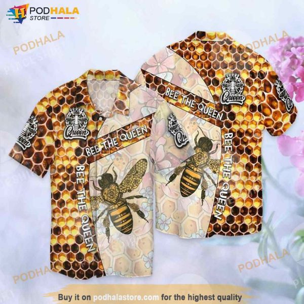 Bee The Queen Hawaiian Shirt