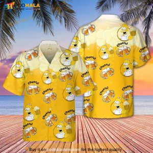 Beer Pattern Hawaiian Beers Lovers Aloha Shirt