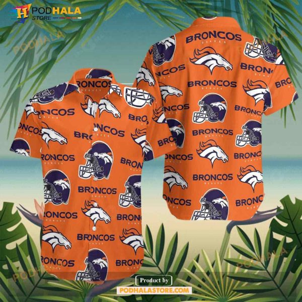 Best Denver Broncos Hawaiian Aloha Shirt Gift