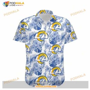 Best Los Angeles Rams Hawaiian Shirt Gift For Fans