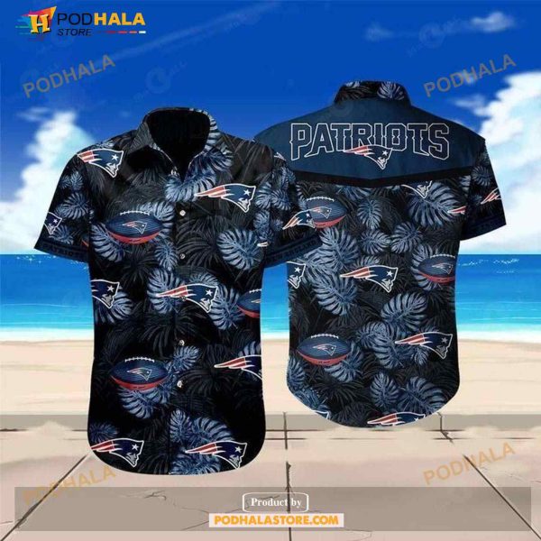 Best New England Patriots Hawaiian Shirt For Hot Fans