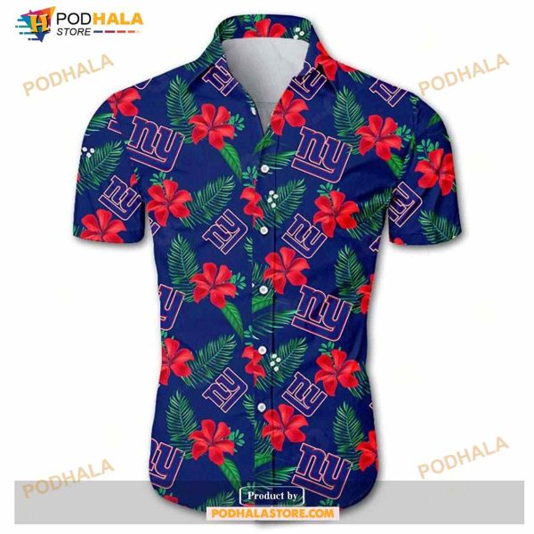 Best New York Giants Hawaiian Aloha Shirt For Sale