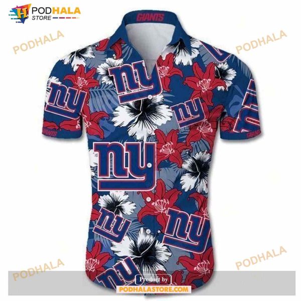 Best New York Giants Hawaiian Aloha Shirt Gift For Fans