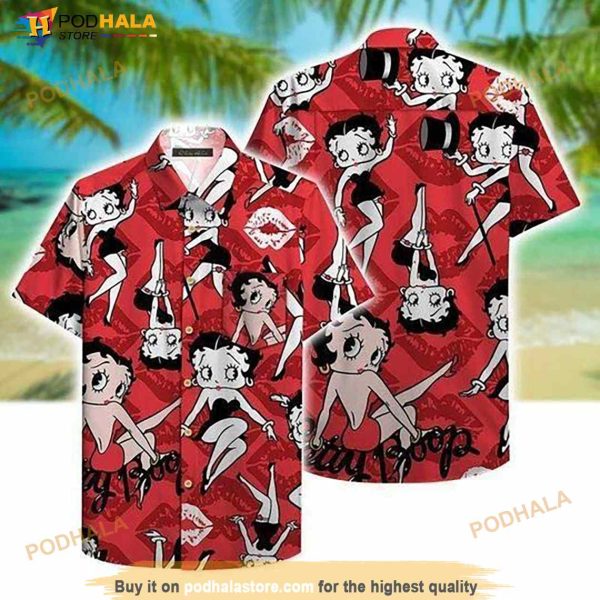 Betty Boop Hawaiian Shirt