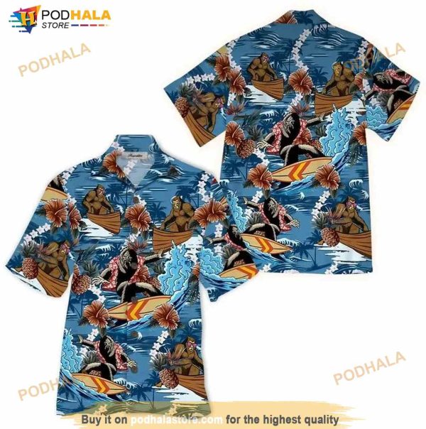 Bigfoot Iv Hawaiian Shirt