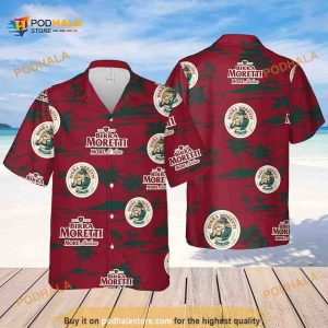 Birra Moretti Beer Funny Hawaiian Shirt Father’s Day Gift For Beach Lovers