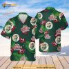 Birra Moretti Beer Hibiscus Flower Pattern Funny Hawaiian Shirt Gift For Beach Lovers