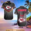 Black Aloha NFL Kansas City Chiefs Funny Hawaiian Shirt Football Gift For Boyfriend