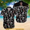 Black Captain Morgan Funny Hawaiian Shirt Island Pattern Summer Gift For Friend