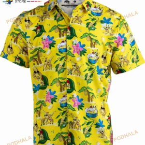 Blow Funny Cool B As Button Down Summer Hawaiian Shirt