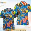 Blue Ice Cream Cornetto Summer Time Funny Hawaiian Shirt