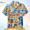 Blue Ice Cream Summer Time Funny Hawaiian Shirt