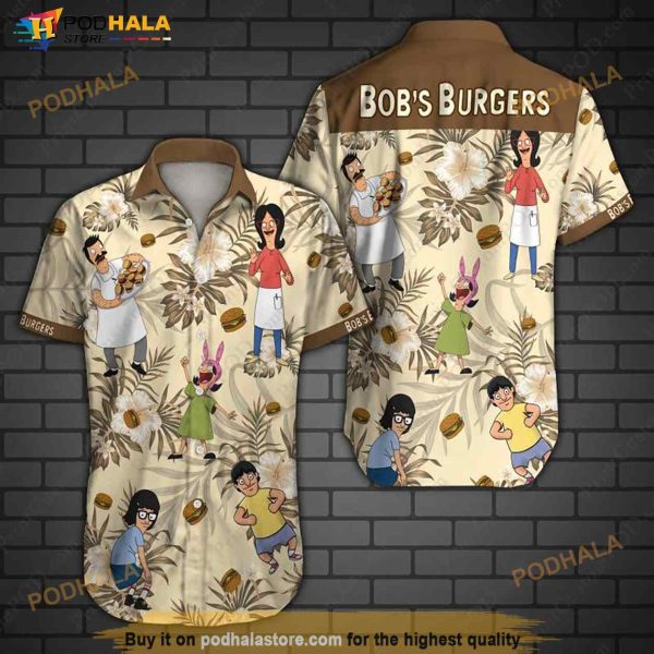 Bob Burger Hawaiian Shirt