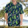 Boeing B-52 Stratofortress Christmas Seamless Button Up Hawaiian Shirt