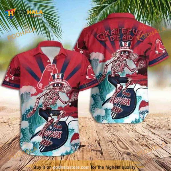 Boston Red Sox MLB Hawaiian Shirt