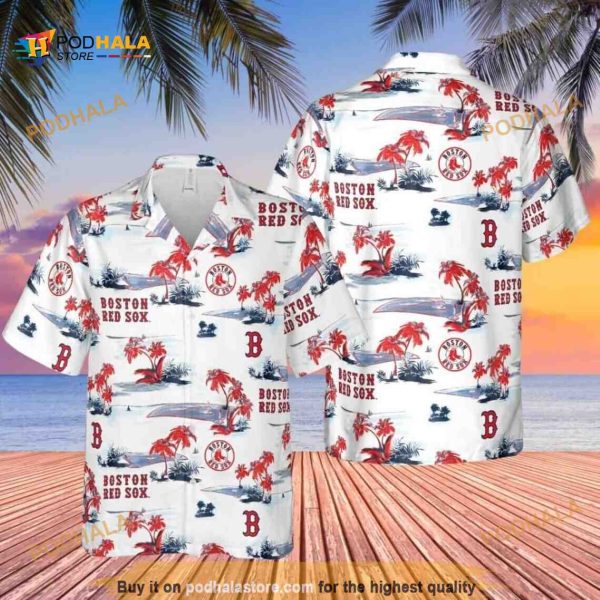 Boston Red Sox MLB Hawaiian Shirt